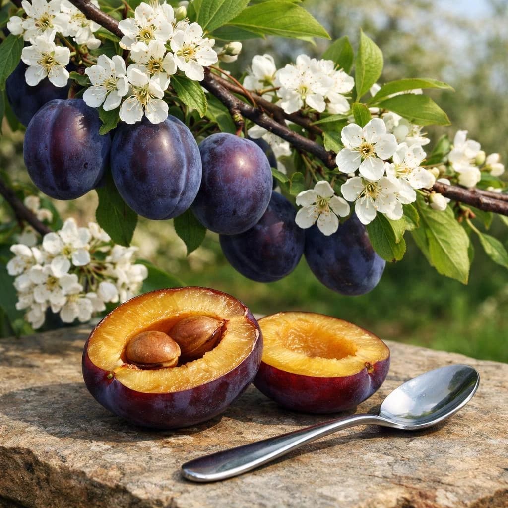 Plum seeds