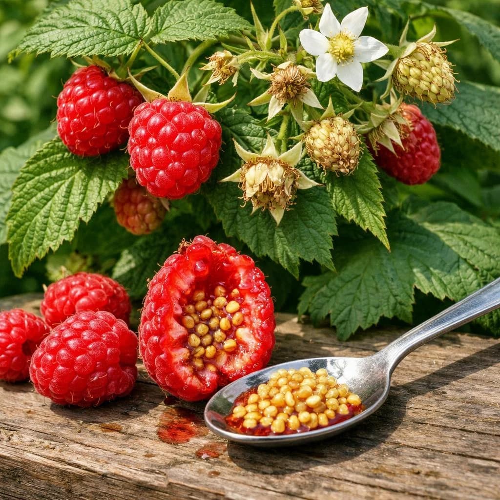 Raspberry seeds