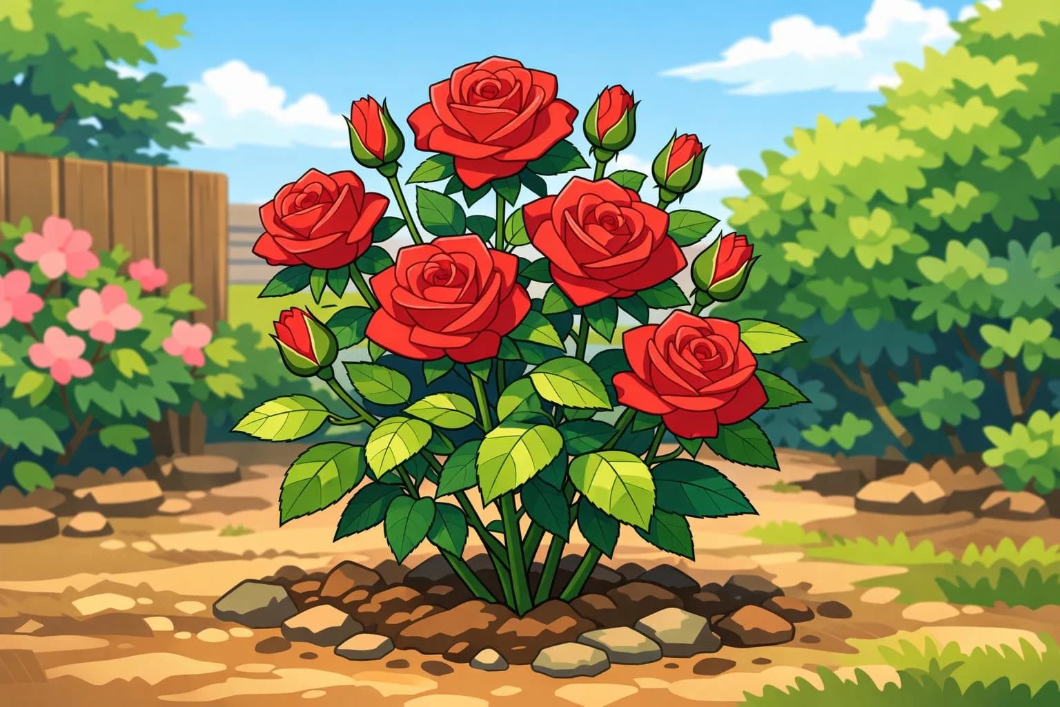 Rose illustration