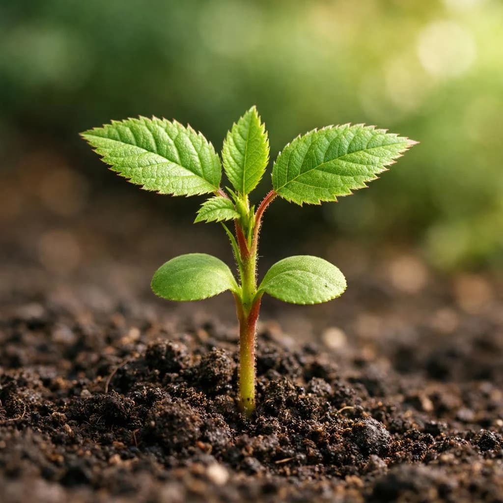Rose seedling