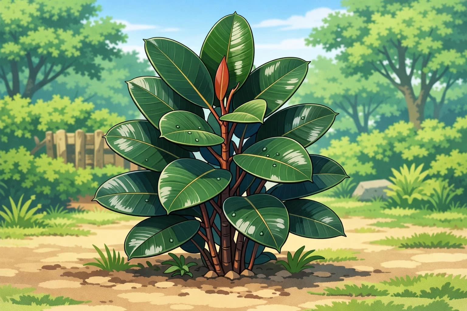 Rubber Plant