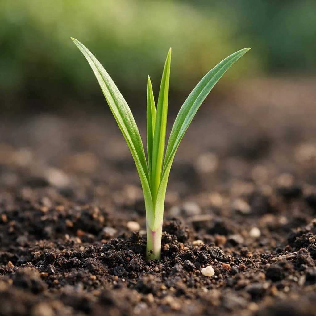 Salsify seedling
