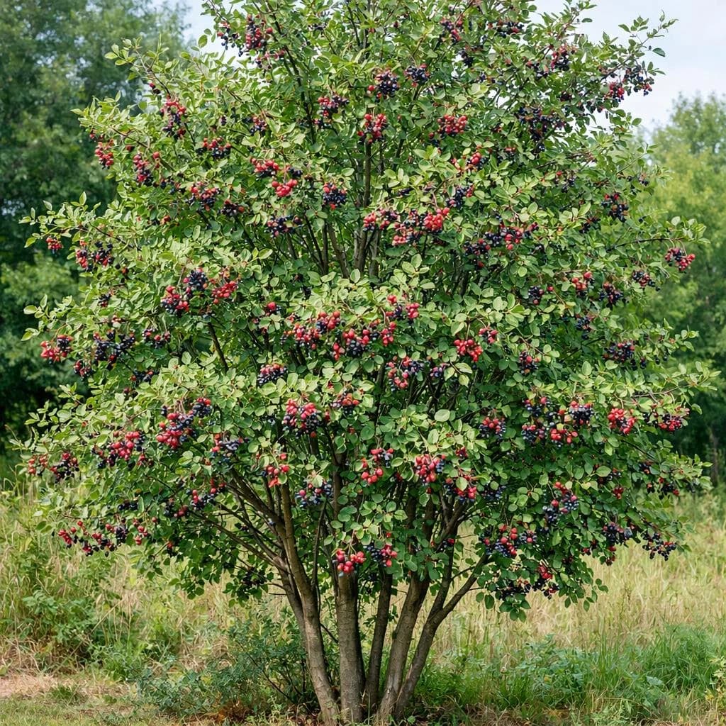 Serviceberry mature