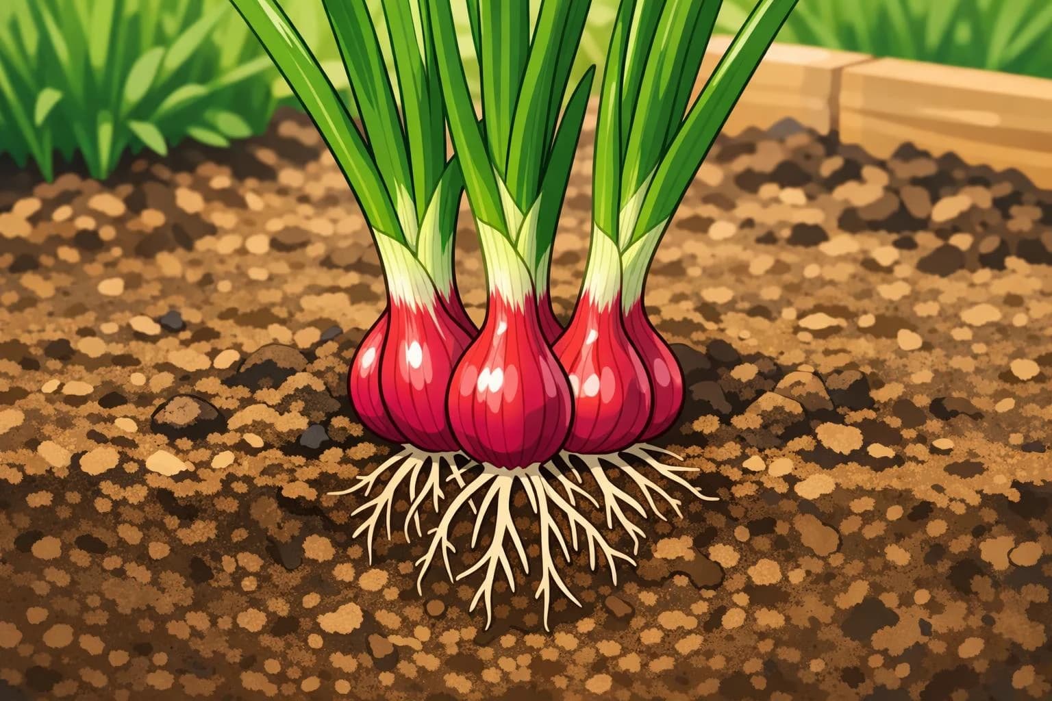 Shallot illustration