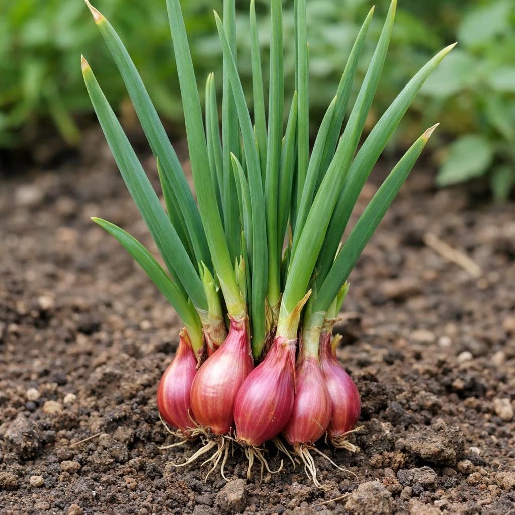 Shallot mature