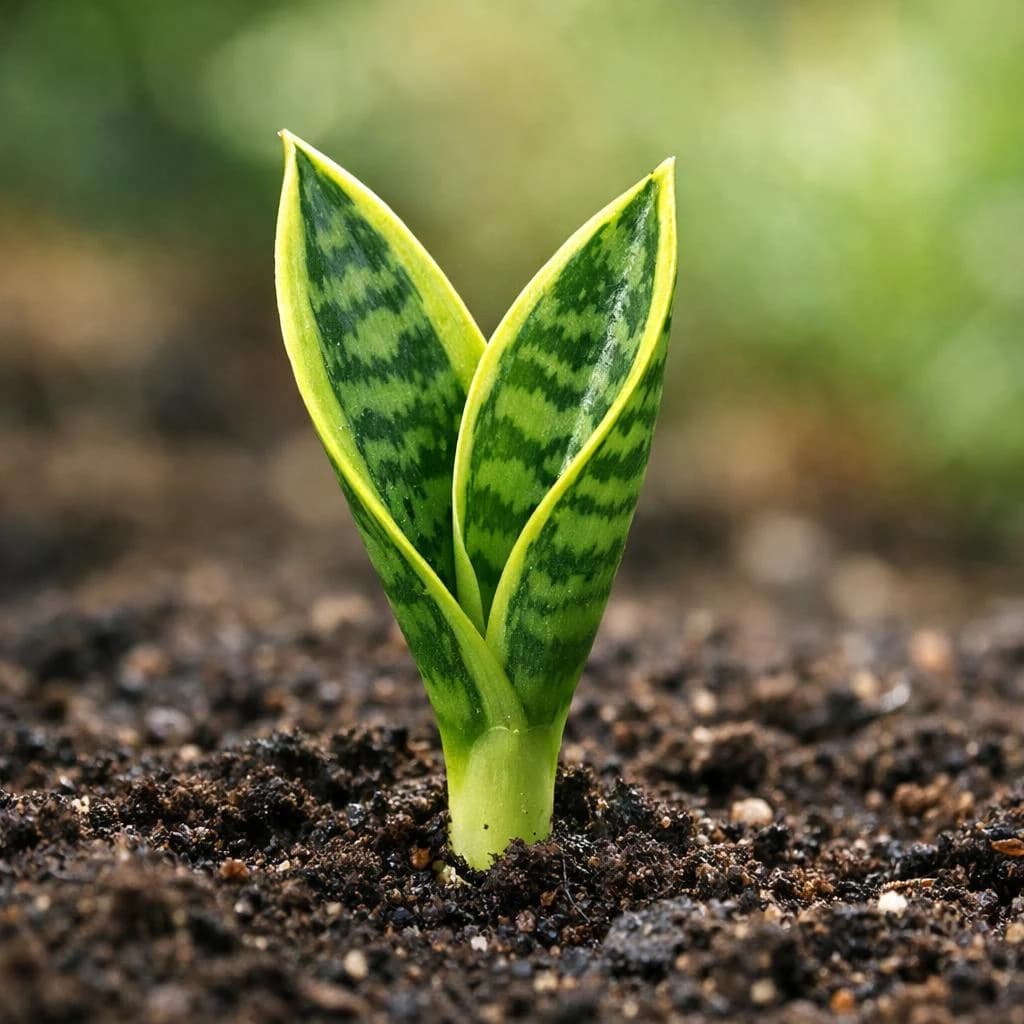 Snake Plant seedling
