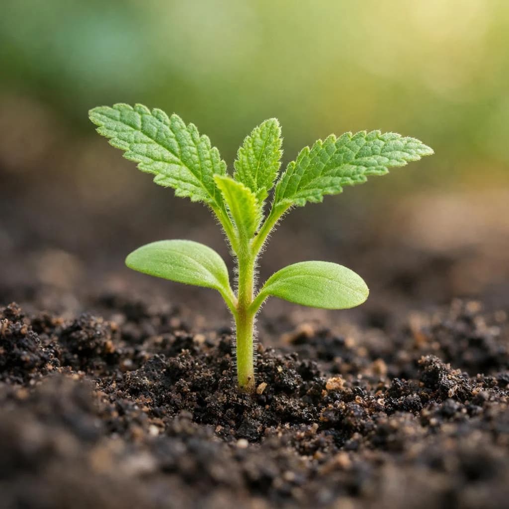 Verbena seedling