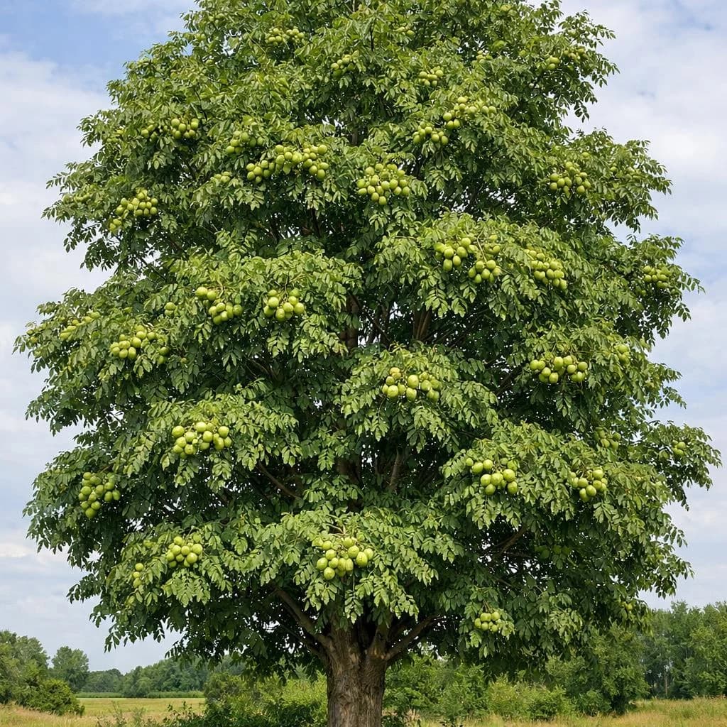 Walnut mature