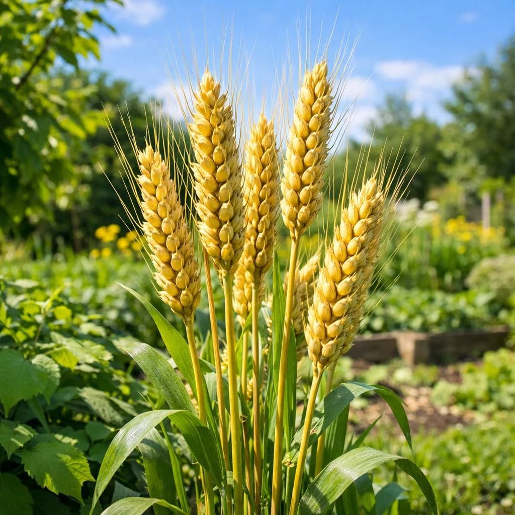 Wheat mature