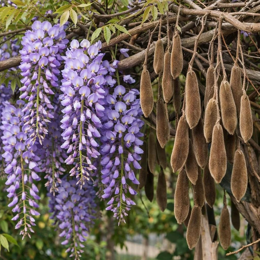 Wisteria seeds