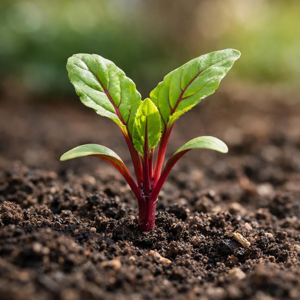 Beet seedling