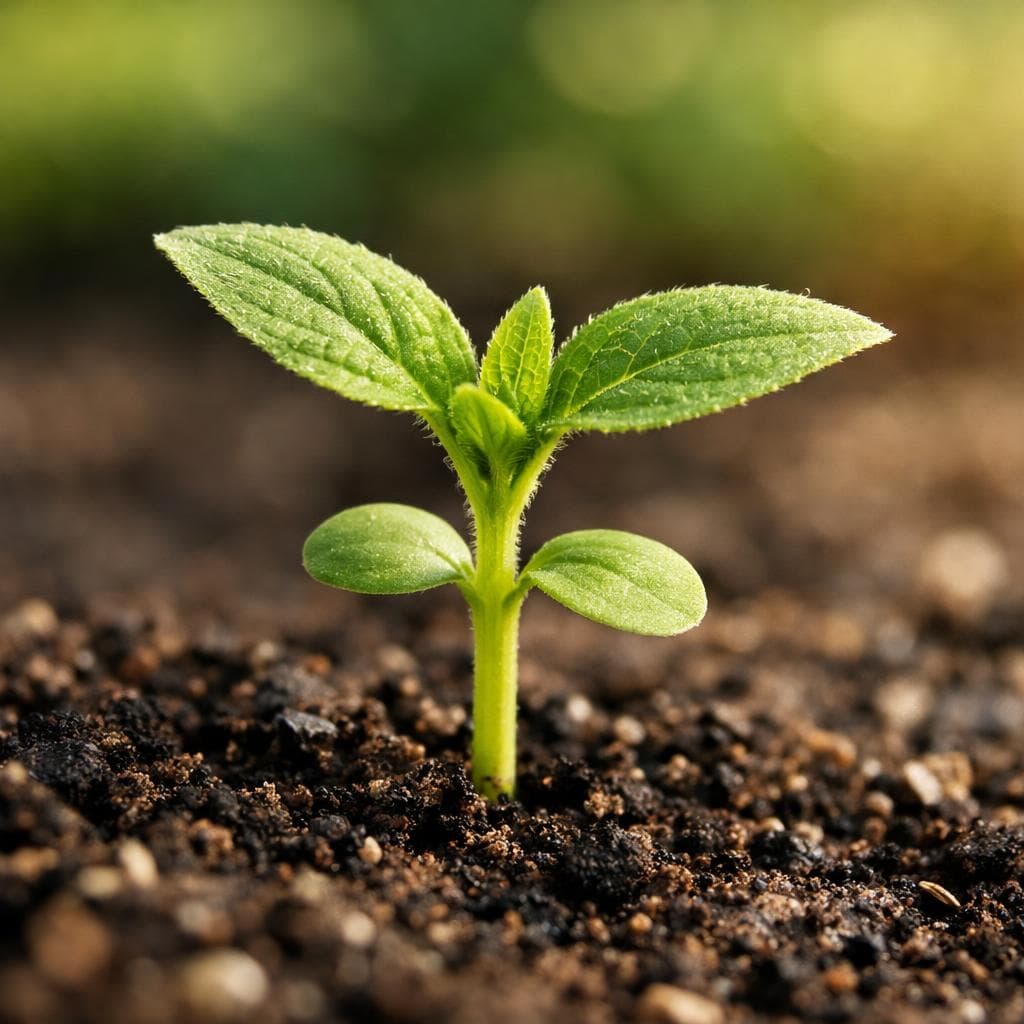 Black Eyed Susan seedling