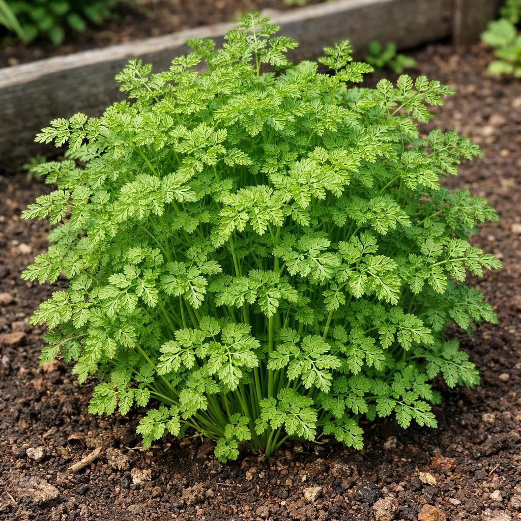 Chervil mature