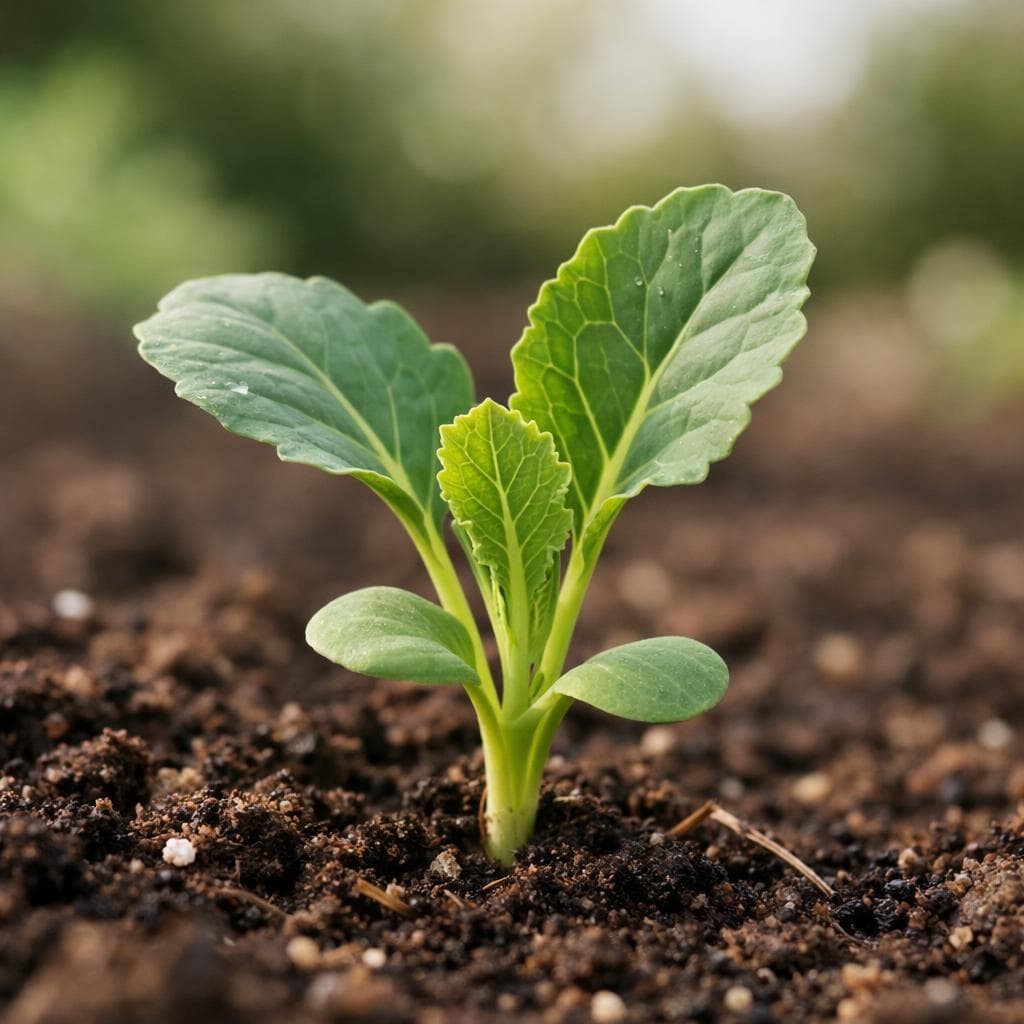 Collards seedling