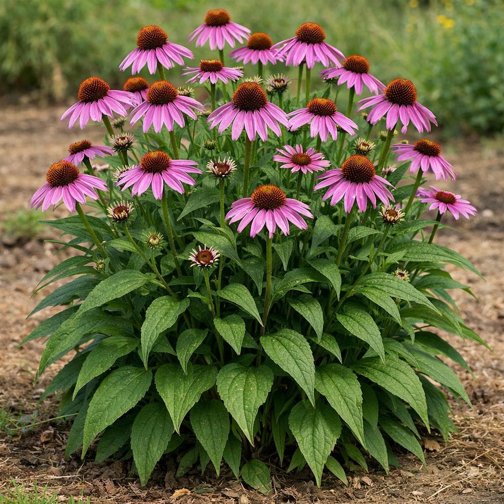 Echinacea mature