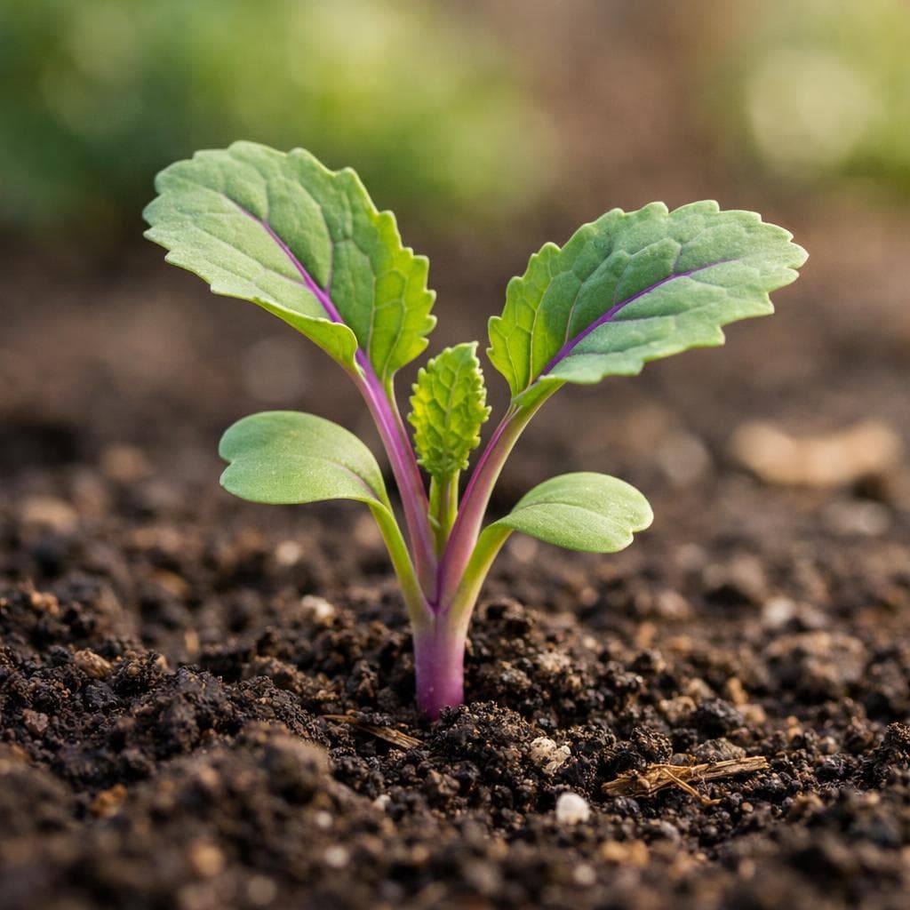 Kohlrabi seedling