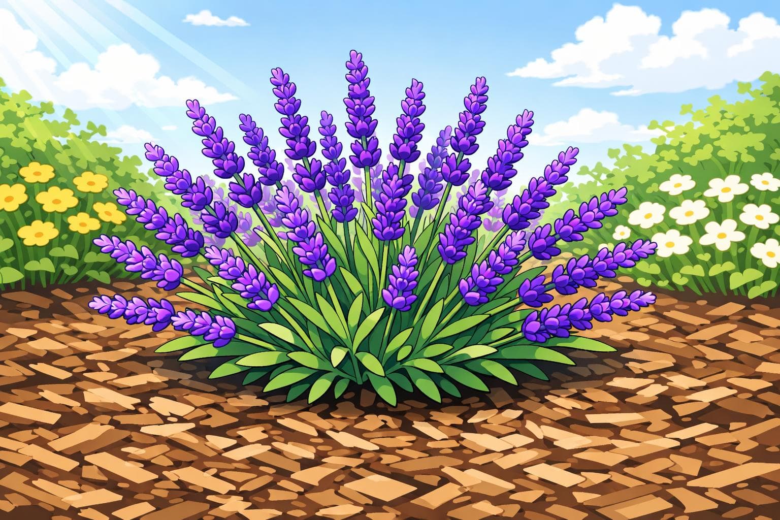Lavender illustration