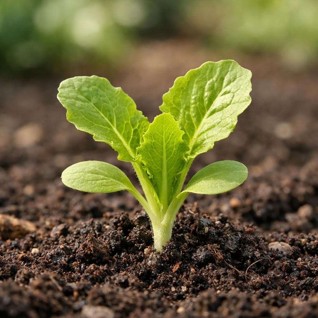 Lettuce seedling