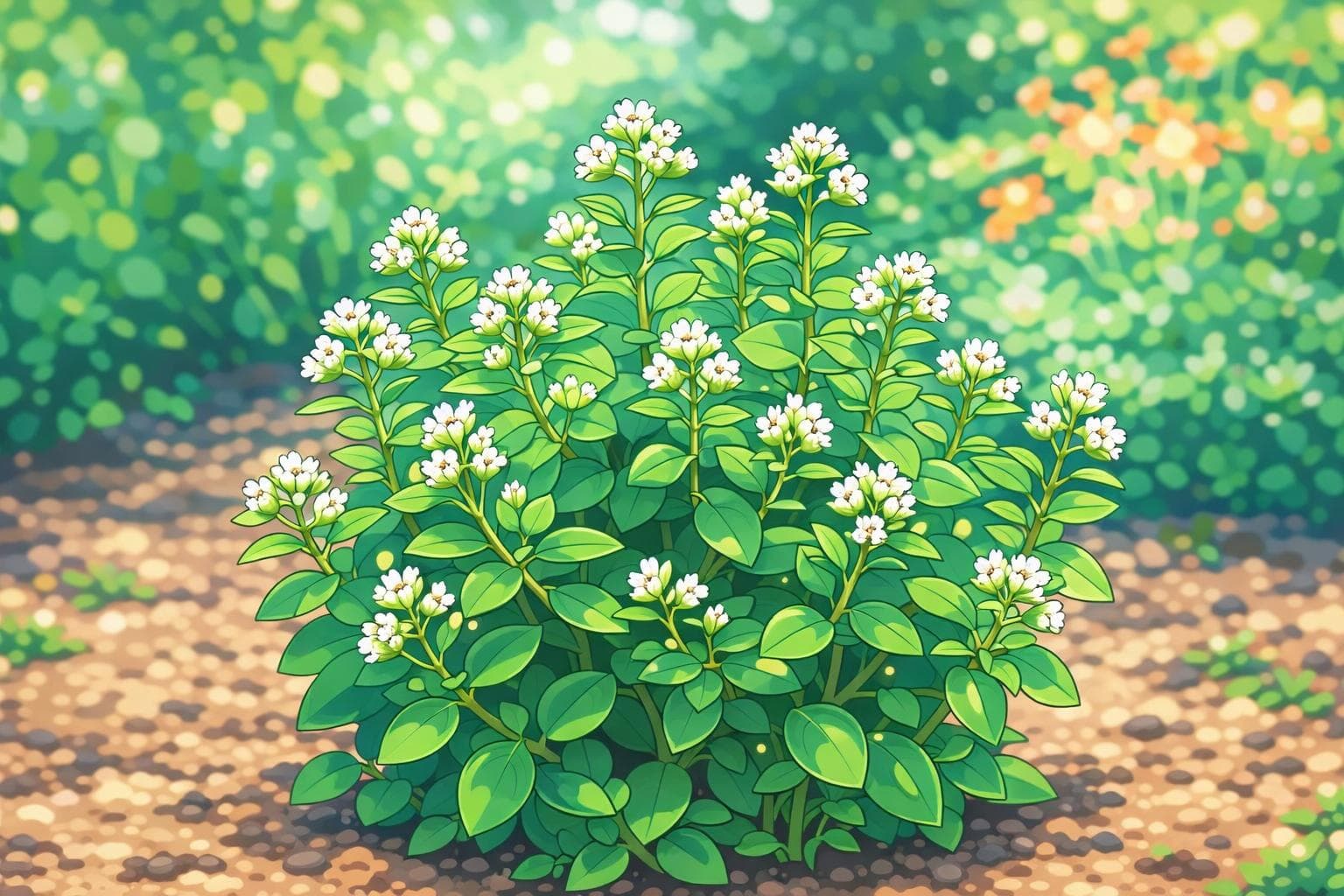 Marjoram illustration