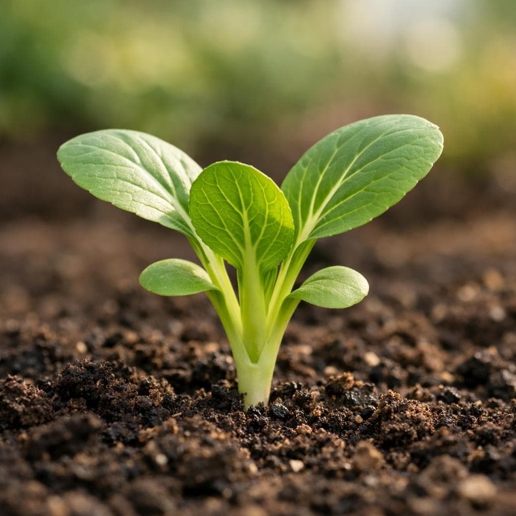 Pac Choi seedling