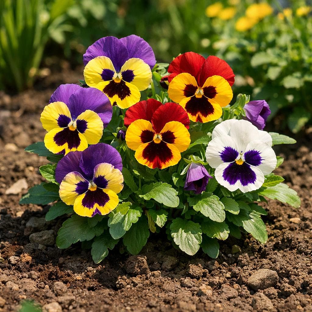 Pansy mature