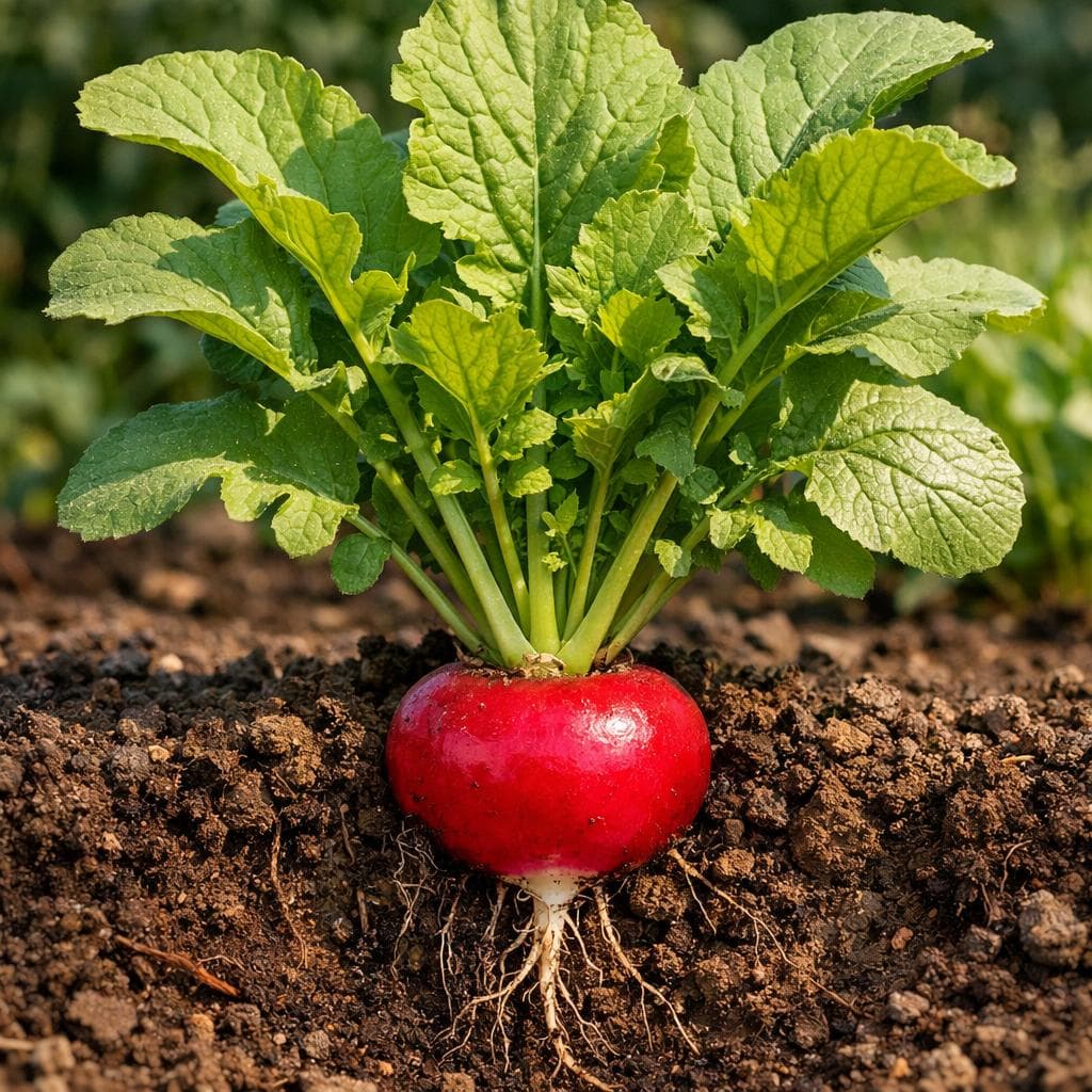 Radish mature