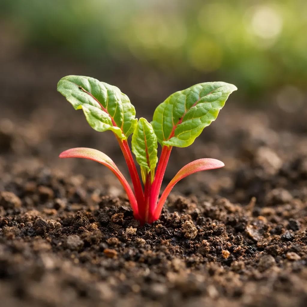 Swiss Chard seedling