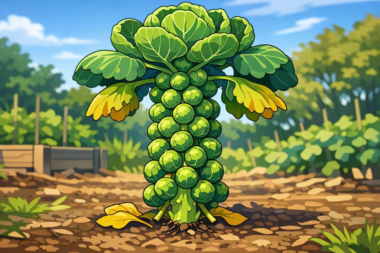 Brussels Sprouts view 2