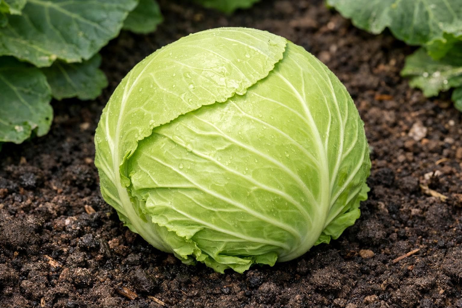 Cabbage view 3