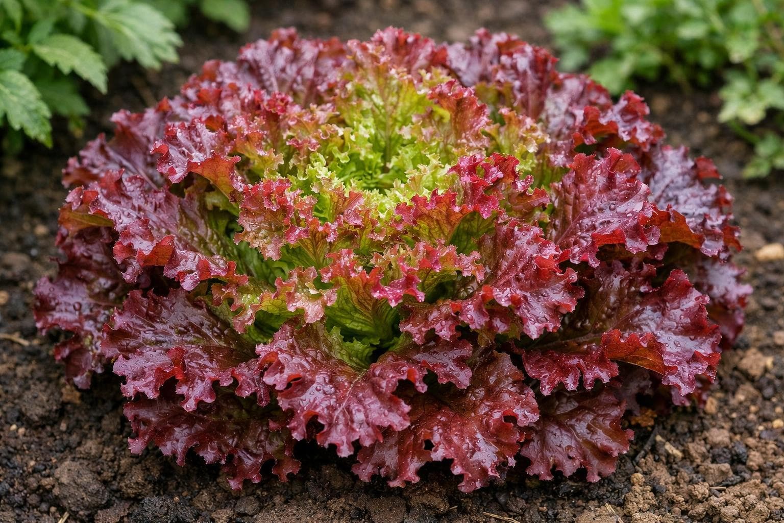 Red Lettuce view 3