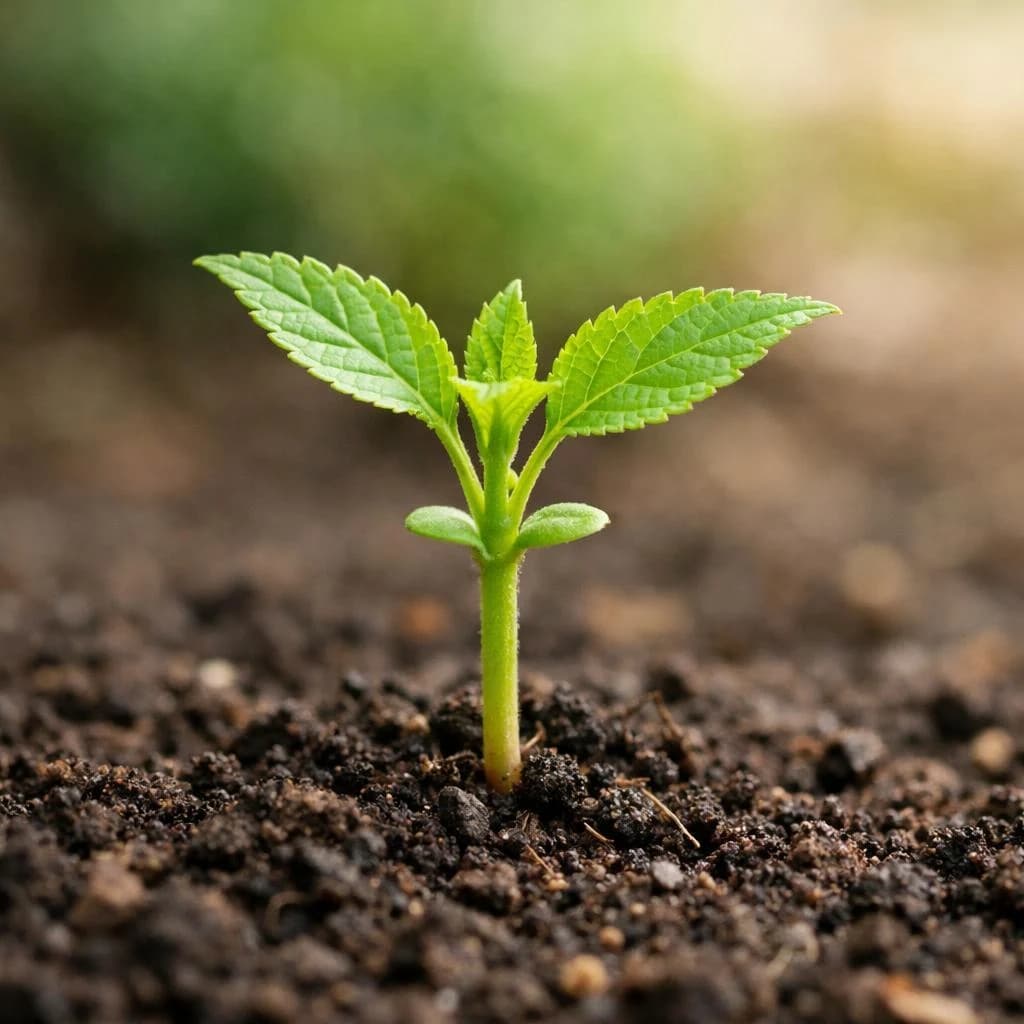 Elderberry seedling